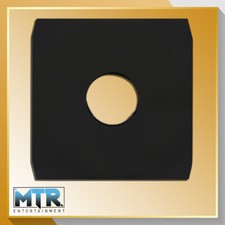 12" Vinyl Black Paper Record