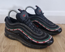 Nike Undefeated x Air Max 97 OG Size UK 4.5 AJ1986-001 Black Red & Green 