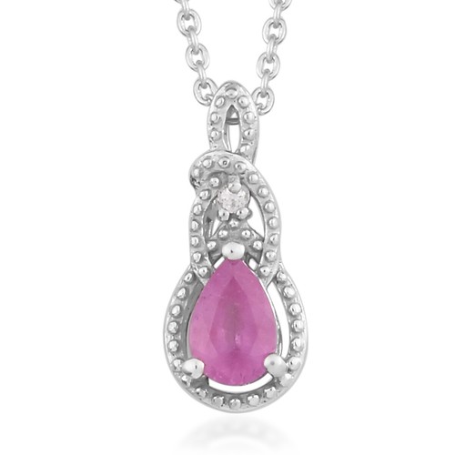 50ctw hot pink sapphire - pink,