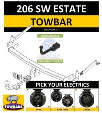 Detachable Towbar for Peugeot