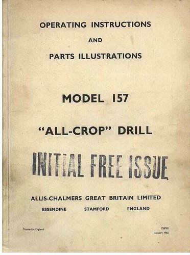 Allis chalmers all crop drill - allis,