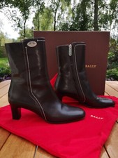 BALLY LADIES DARK BROWN CALF
