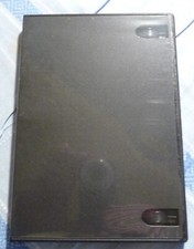 44 x 3 WAY BLACK DVD 22mm SPINE - HOLDS 4 DISCS - EMPTY CASES - EXCELLENT