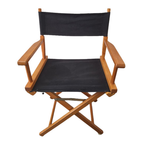 Wooden folding directors chair - wooden,