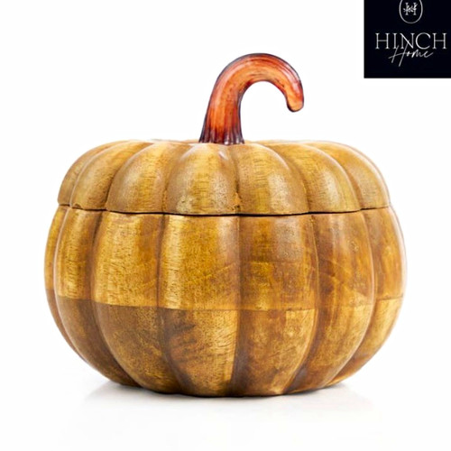 Hinch home wooden pumpkin - hinch,