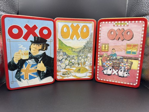 Vintage oxo tins - vintage,