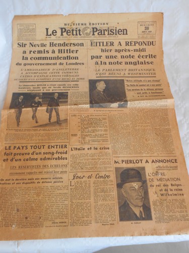 Newspaper petit parisian - petit,