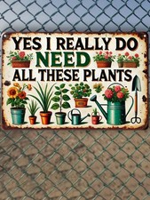Vintage Wooden Garden Sign –