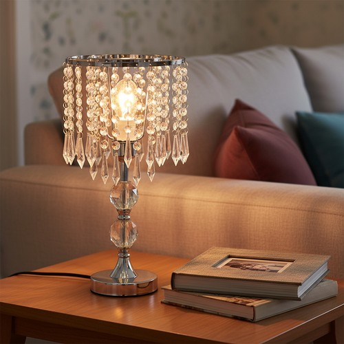Elegant table lamp bedside - table,