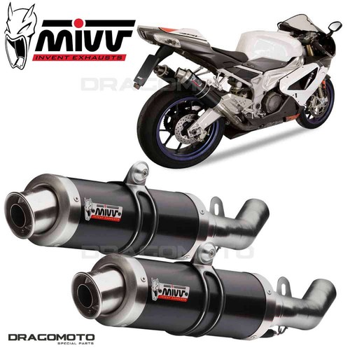 Doulbe exhaust aprilia rsv - exhaust,