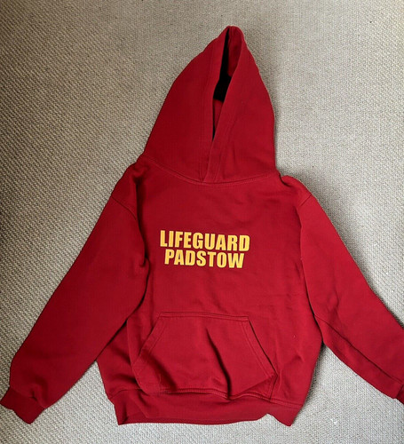 Red lifeguard hoodie - hoodie, size