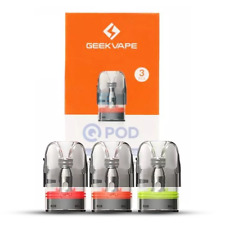 Q Pod Cartridges Side Fill 2ml/3ml XL (3Pcs)- FREE POSTAGE ABOVE £10 MIX&MATCH