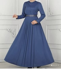 Abaya Long Maxi Dress Women's
