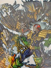 2000AD Judge Dredd  Art print