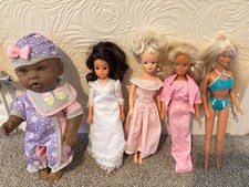 Joblot of Vintage Dolls Sindy Barbie Bundle Original Old Dolls