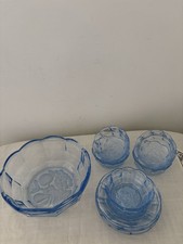 Vintage Pressed Glass Desert
