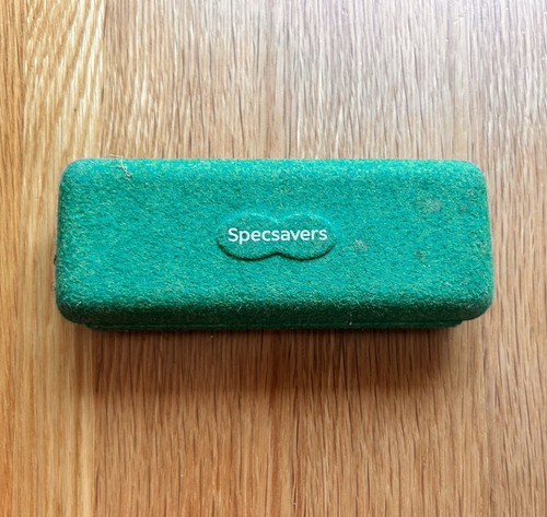 Specsavers green hard case - specsavers,