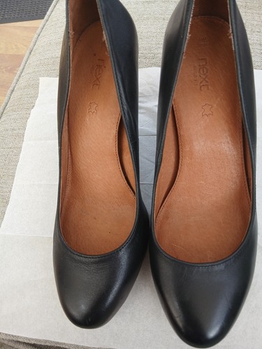 Next ladies black leather - black,