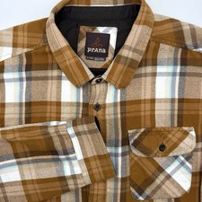 Prana Flannel Shirt Mens XL