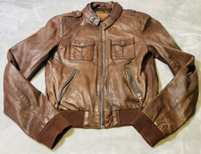 Stradivarius Genuine Leather