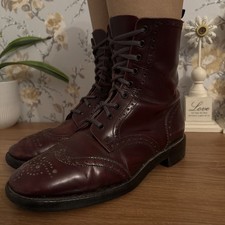 Vintage 80s Oxblood Red