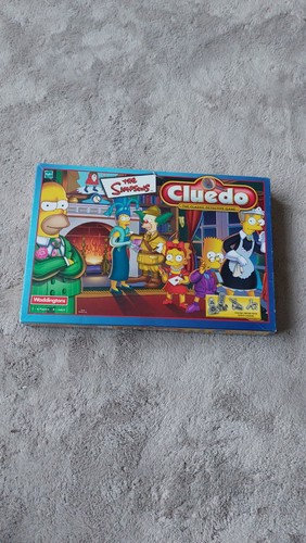Cluedo board game the simpsons - board,