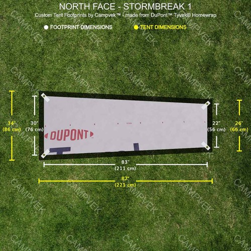 Tyvek footprint for the - for,