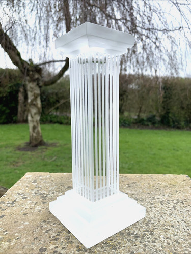 Gorgeous heavy glass frosted - gorgeous,