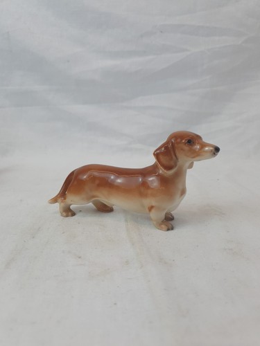 Vintage dachshund figurine - vintage,