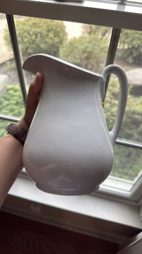 John edwards ironstone pitcher - ironstone,