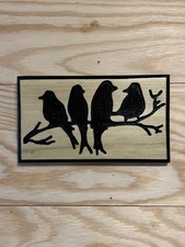 Handmade Wooden Farmhouse Bird