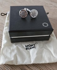 Montblanc Men's Circular Star Cufflinks Boxed Accessory