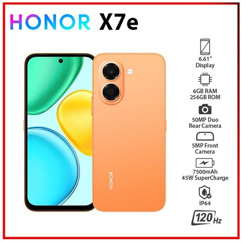 Honor x7e 6gb 256gb orange - honor, 6gb+256gb
