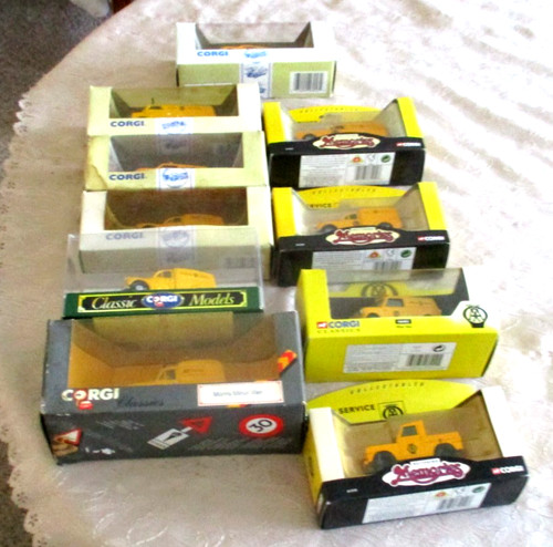 Corgi vehicles job - aa, lot