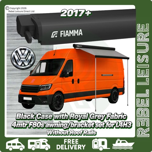 Fiamma f80s black awning - black,