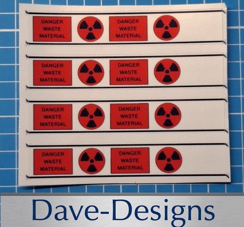 Radiation drum die cut - ☢️radiation,