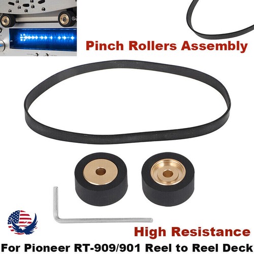 Pair pinch rollers - pinch, with