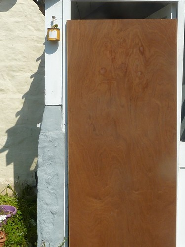 Wooden door - wooden,