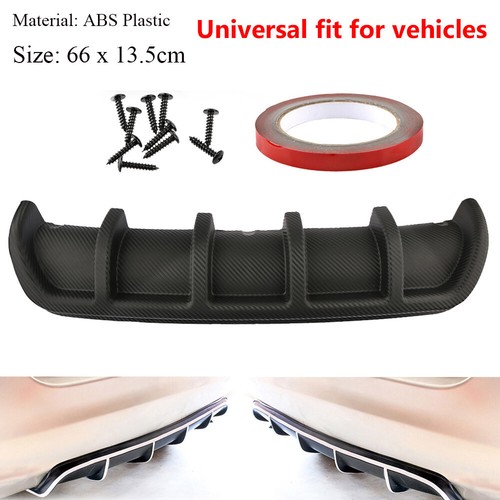 Universal car rear bumper - rear, body