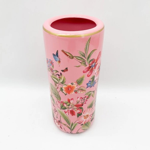 Floral pink ceramic umbrella - floral,