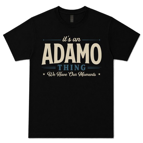 Adamo thing we - it's,