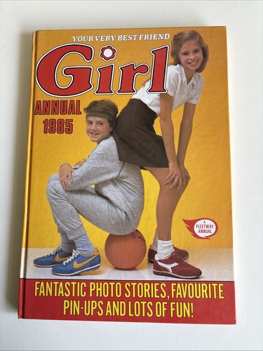 Vintage girl annual 1985 - girl,