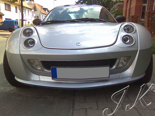 Front lip spoiler - lip, side