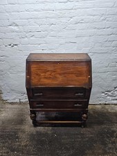Vintage Oak Writing Bureau