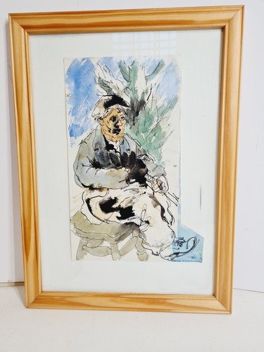 Original watercolour ink - original,