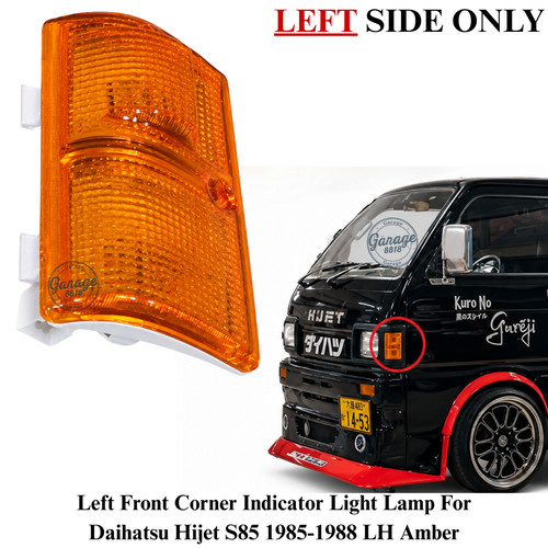 Left front corner indicator - front,