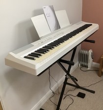 Yamaha Digital Piano P-115 + Case, Stand & Stool. Sustained Pedal. West Sussex 