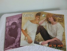 Vintage Knitting Patterns X 3. Wendy & Bergere