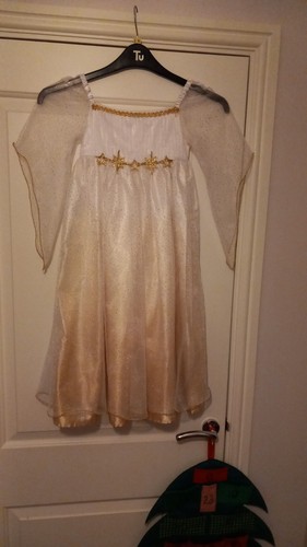 White golden angel - angel, 5-6