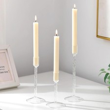 Glasseam Glass Candle Sticks